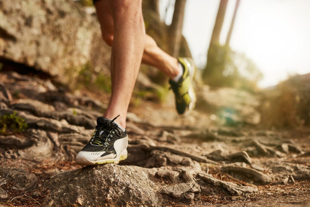 Trail running shoes